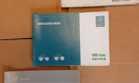 301_1 MB-trac Unimog serviceboekje