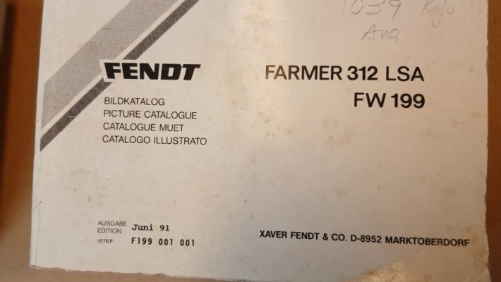 222_1 Bildkatalog 1991 Fendt 312